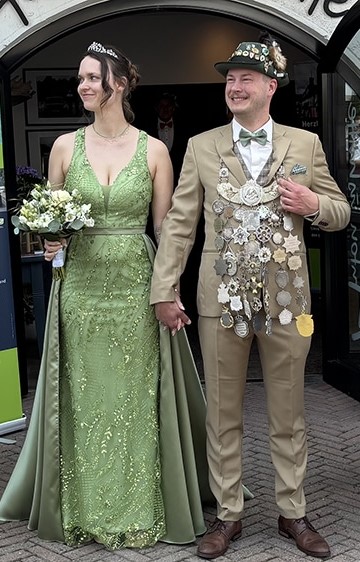 Foto des Königspaars 2025